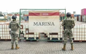 Marina asegura más de 21 toneladas de precursores químicos en el puerto de Manzanillo