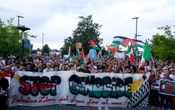 Miles de personas marchan en apoyo a Gaza en el Festival de Venecia