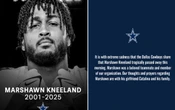 NFL: Fallece jugador de Dallas Cowboys con sólo 24 años | Video