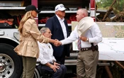 Trump visita Texas tras las devastadoras inundaciones