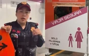 Sancionarán a policía que impidió a mujer trans entrar al área exclusiva de mujeres en el Metro