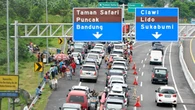 Gerbang Tol Kota Bogor Ditutup