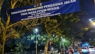 COVID-19 Menggila, Jalan-jalan di Tangerang Kota Ditutup