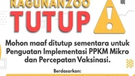 Angka COVID-19 Naik, Taman Margasatwa Ragunan Tutup Sementara