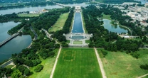 Markings that appear to show "86 47" seen on National Mall