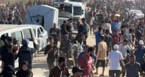 Chaos at Gaza aid hub staffed by armed American contractors