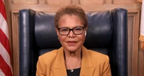 L.A. Mayor Karen Bass says "I don't think that's a problem" as city lacks permanent fire chief