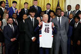 Where President Biden picks UConn men, women on NCAA Tournament bracket