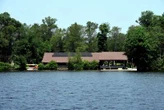 This private island rental in CT is a former Boy Scout camp