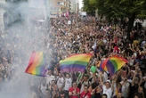 Berlin celebrates Pride parade with techno beats and rainbow flags