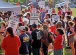 Workers worried about CT's cost of living rally in New Haven for better pay