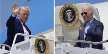 Trump's pace of early travel largely mirrors Biden's, but with more sports events and golf