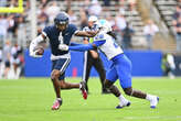 UConn football team jumps over .500 mark with rout of Buffalo