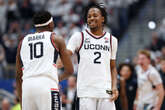 Why Tristen Newton's last assist for UConn Saturday was important