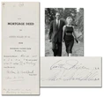 Signed deed to Marilyn Monroe, Arthur Miller's CT house up for auction