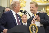 Trump's team keeps posting AI portraits of him. We keep clicking