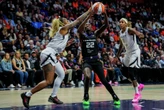 CT Sun rookies shine in their WNBA debuts but team loses to Las Vegas Aces