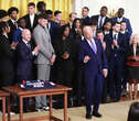 Watch: UConn men's basketball team honored at White House