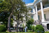 Trump plants sapling to replace tree believed tied to Andrew Jackson