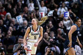 UConn women's basketball fends off Villanova in Big East Tournament semifinals