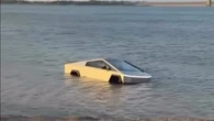 Tesla Cybertruck Owner Learns Wade Mode Is Not Boat Mode