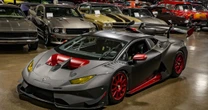 A Michigan dealer is selling a Lamborghini Huracán Super Trofeo titled for road use