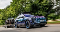 Richard Hammond drives Porsche Cayenne EV prototype