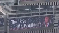 "Thank you, Mr. President" : À Tel Aviv, des affiches remercient Trump après les frappes américaines en Iran