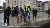 Grand nettoyage : on trouve de tout dans le Vieux-Port