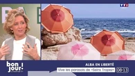 Alba en liberté : Vive les parasols de "Seins Tropez"