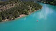 VIDÉO - À la faveur des pluies, les lacs du Verdon sont prêts pour accueillir les touristes