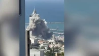 Les images des frappes sur Haïfa, qui ont fait au moins 21 blessés dont 3 graves
