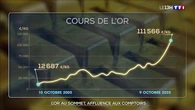 L'or au sommet : affluence aux comptoirs