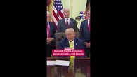 Iran/USA : Donald Trump annonce qu'un accord a été conclu