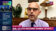 Iran : "Leur capacité de production de bombes est extrêmement diminuée", estime l'ingénieur en génie nucléaire, Bruno Comby