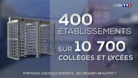 Portiques, couteaux interdits... des mesures réalistes ?