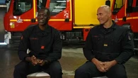 "Il fait partie de la maison" : 20 ans après avoir été sauvé d'un incendie, il est devenu pompier