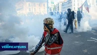 VÉRIF' - Manifestations : se cacher le visage pour se "protéger contre le gaz lacrymogène" est-il une "infraction" ?