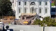 Salle de bal géante : des bulldozers à la Maison Blanche