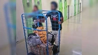 DOCUMENT TF1 - "Il est sorti du sac" : les images de l'évasion d'un détenu d'une prison près de Lyon