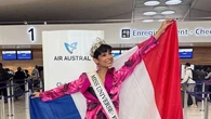 Son drapeau français sur le dos, Ève Gilles embarque enfin pour l'aventure Miss Univers