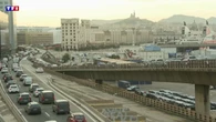 VIDÉO - "C'est le bordel !" : la grève des taxis provoque des embouteillages monstres à Marseille