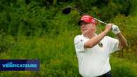 VÉRIF' - Depuis son retour à la Maison Blanche, Trump a-t-il passé 27% de son temps à jouer au golf ?