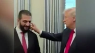 VIDÉO - "C'est le meilleur parfum" : quand Donald Trump asperge le président syrien... d'eau de Cologne