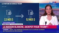 Donald Trump plus riche depuis son élection, sa fortune a plus que doublé en un an