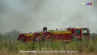 Feux de forêt : les pompiers en alerte maximale