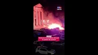 Six véhicules incendiés et des tags sur le palais de justice d'Alençon