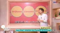 Allô le doc : "Burn lines", attention aux marques de bronzage