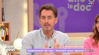 Allô le doc : Anti-inflammatoire, saignement de nez... Vincent vous répond