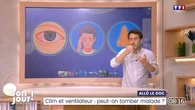 Allô le doc : Clim et ventilateur, peut-on tomber malade ?